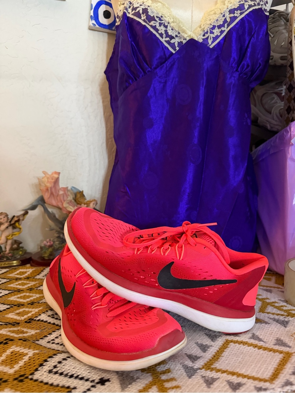 Nike Women’s Athletic Running Shoes in Vibrant Pink
